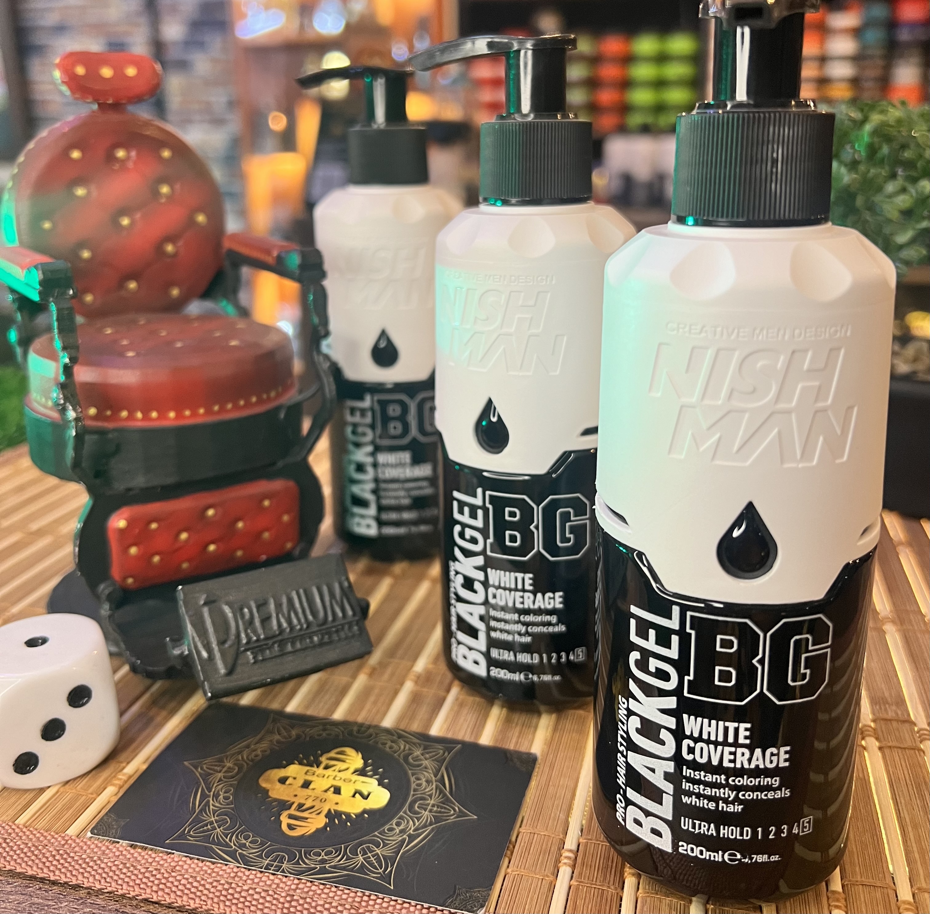GEL BLACK NISHMAN BG 200 ML NISHMAN GEL DE PEINAR 8682035085782 - Tienda Barber Clan