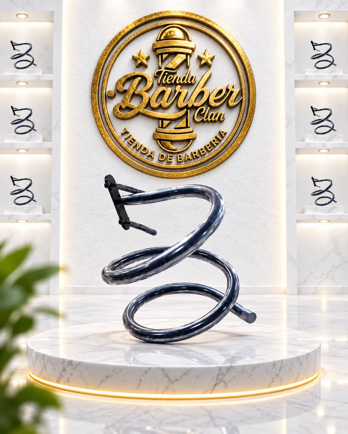PORTA SECADOR MAJESTIC MAJESTIC SECADORES 00067822 - Tienda Barber Clan