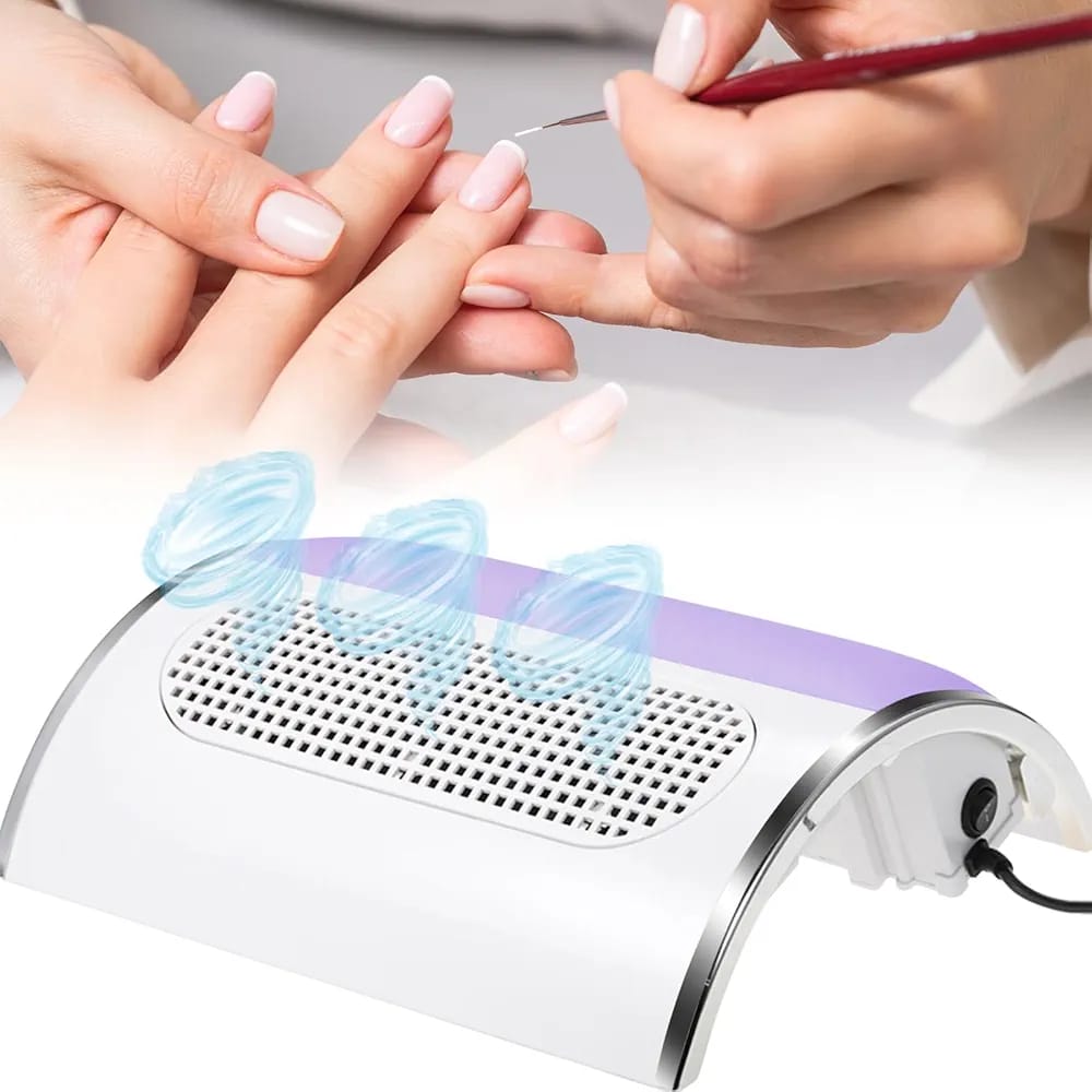 EXTRACTOR DE POLVO MANICURE Y PEDICURE UÑAS 0008581 - Tienda Barber Clan