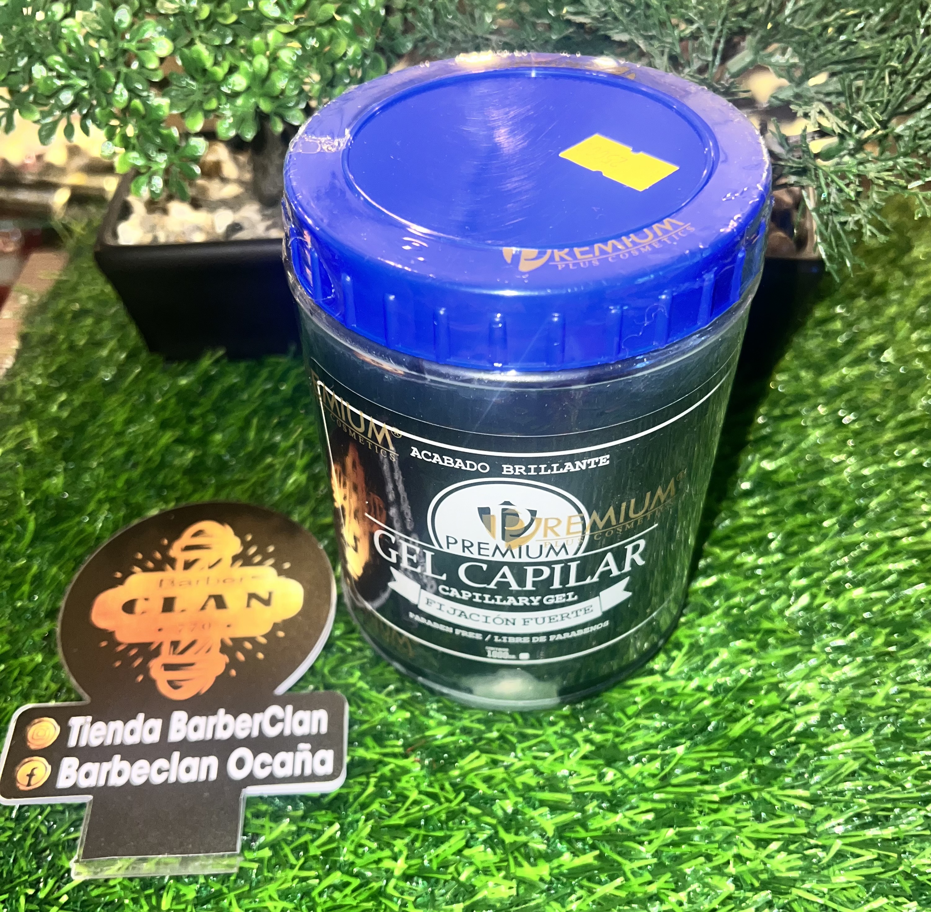 GEL CAPILAR BLACK PREMIUM 1000GR AZUL GEL DE PEINAR GEL--DEF-5667 - Tienda Barber Clan