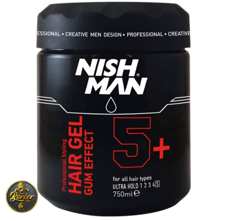 GEL NISHMAN 5+ DE 750ML NISHMAN GEL DE PEINAR 8682035080978 - Tienda Barber Clan
