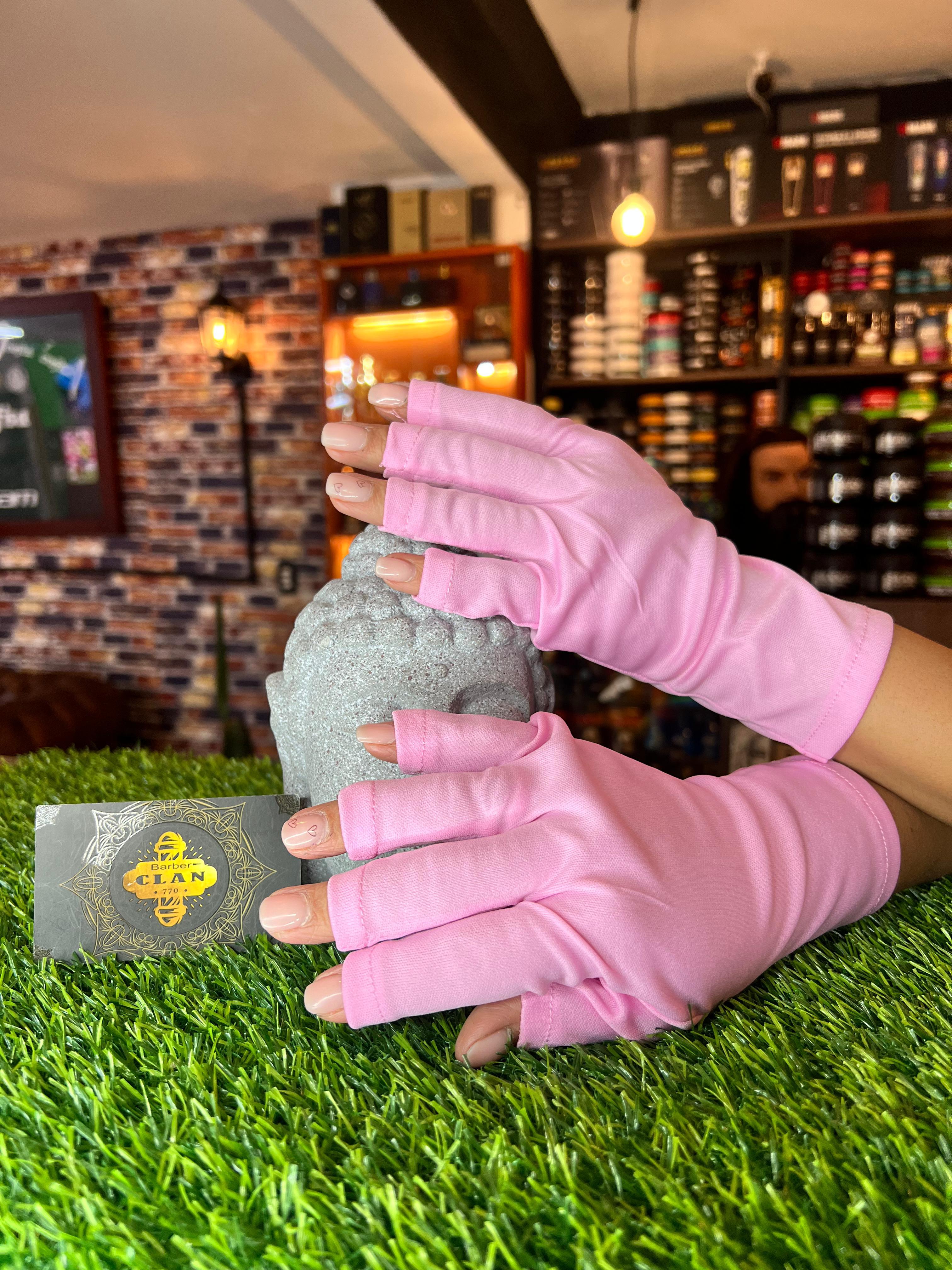 GUANTES PARA LAMPARA MANICURE Y PEDICURE UÑAS 3547467654652 - Tienda Barber Clan