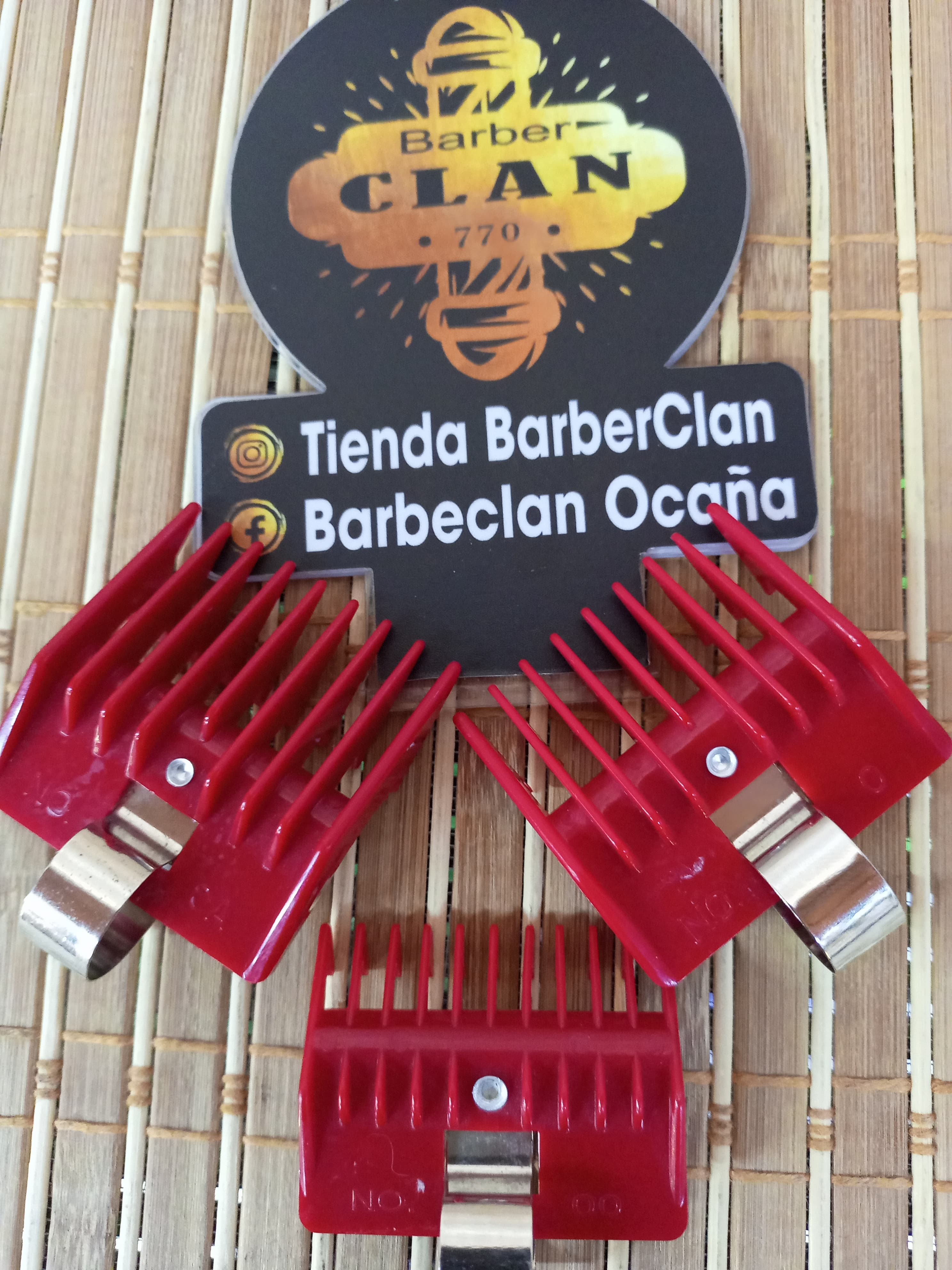 GUIA ESPECIAL ROJA GUIAS DE MAQUINAS GUI--DEF-5725 - Tienda Barber Clan