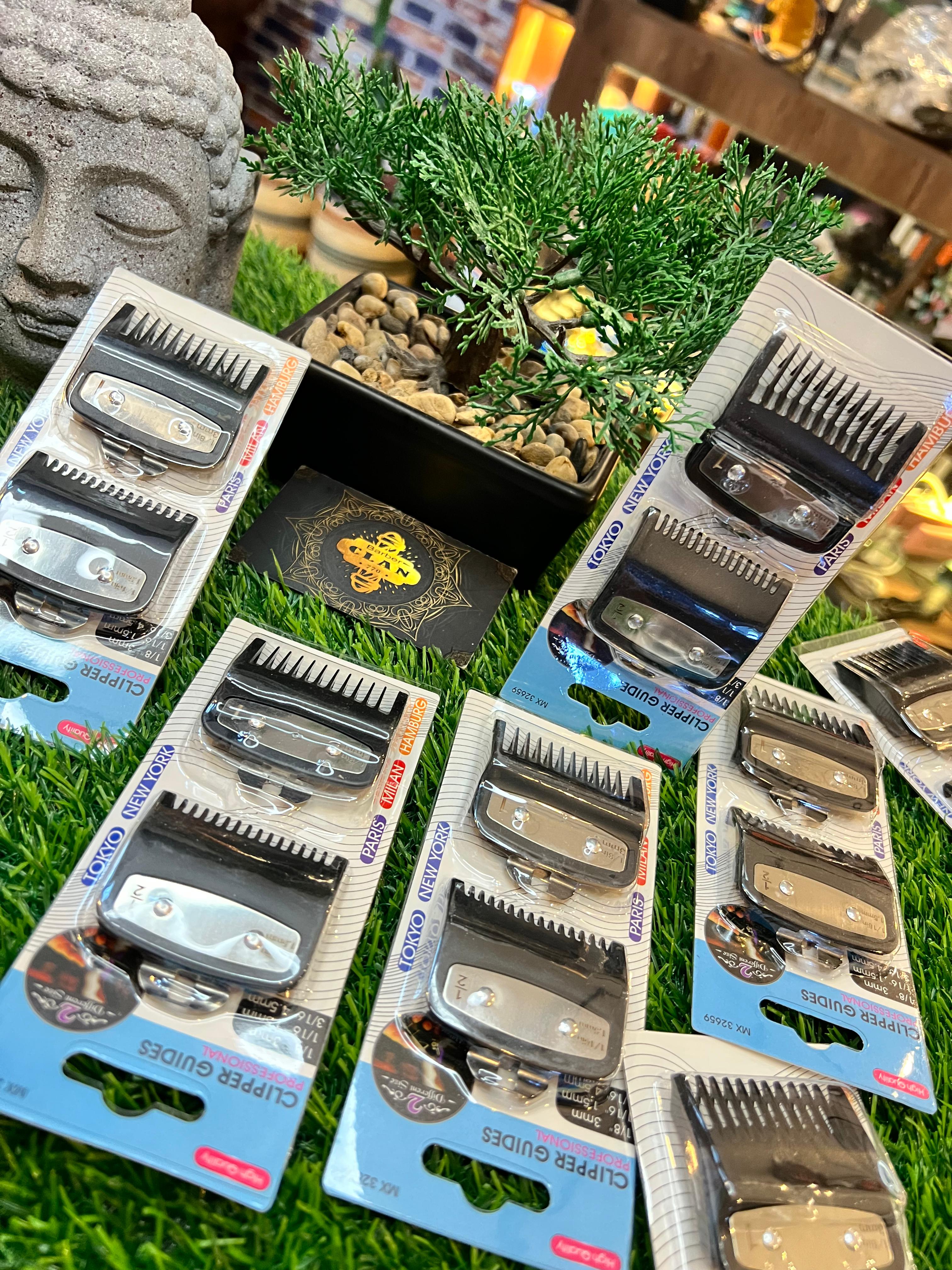 GUIAS X 2 METALICAS CHINA GUIAS DE MAQUINAS 6832231321227 - Tienda Barber Clan