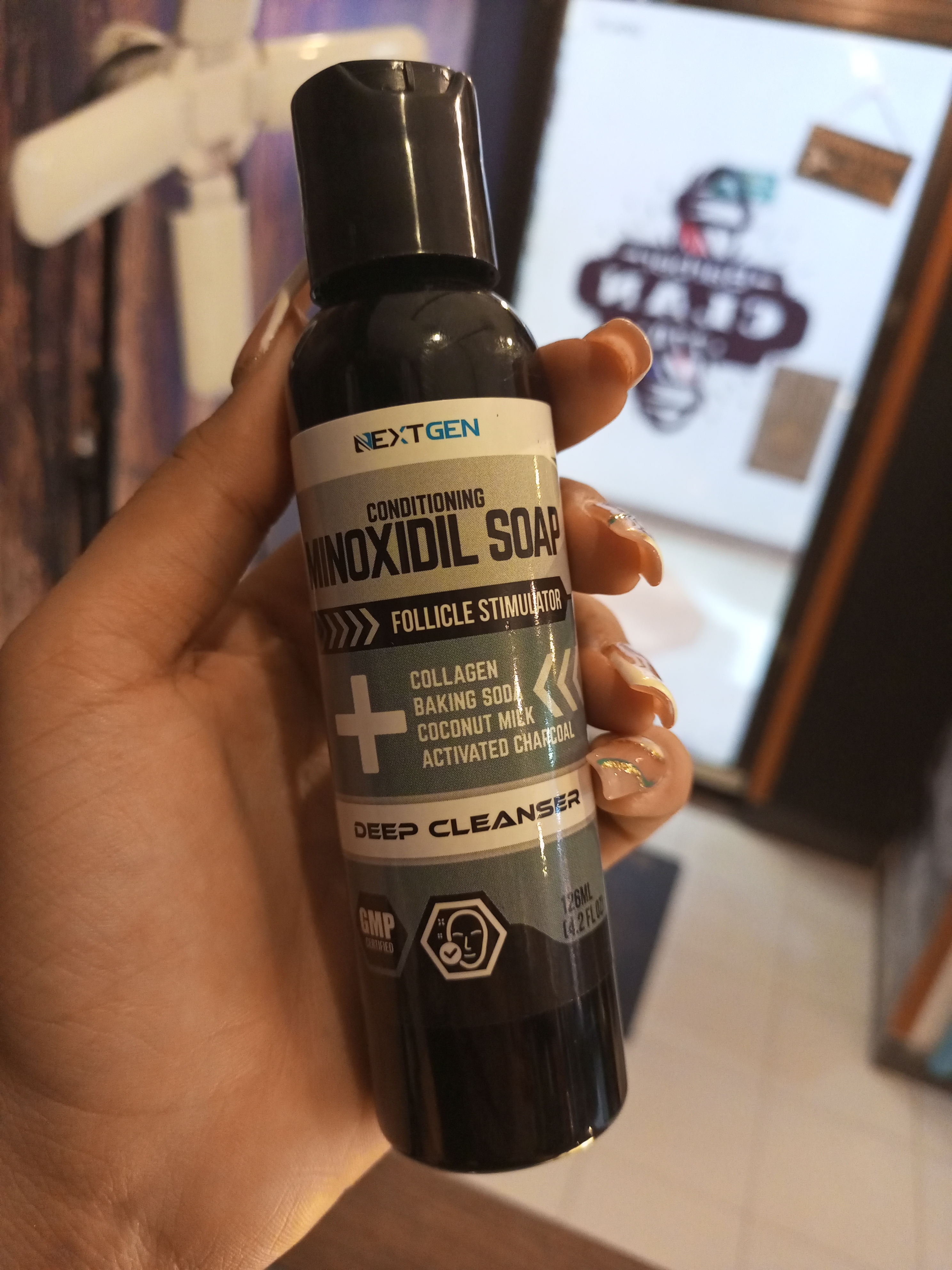 JABON CON MINOXIDIL 2% NEXTGEN NEXTGEN MINOXIDIL ,CRECIMIENTO 09674619 - Tienda Barber Clan