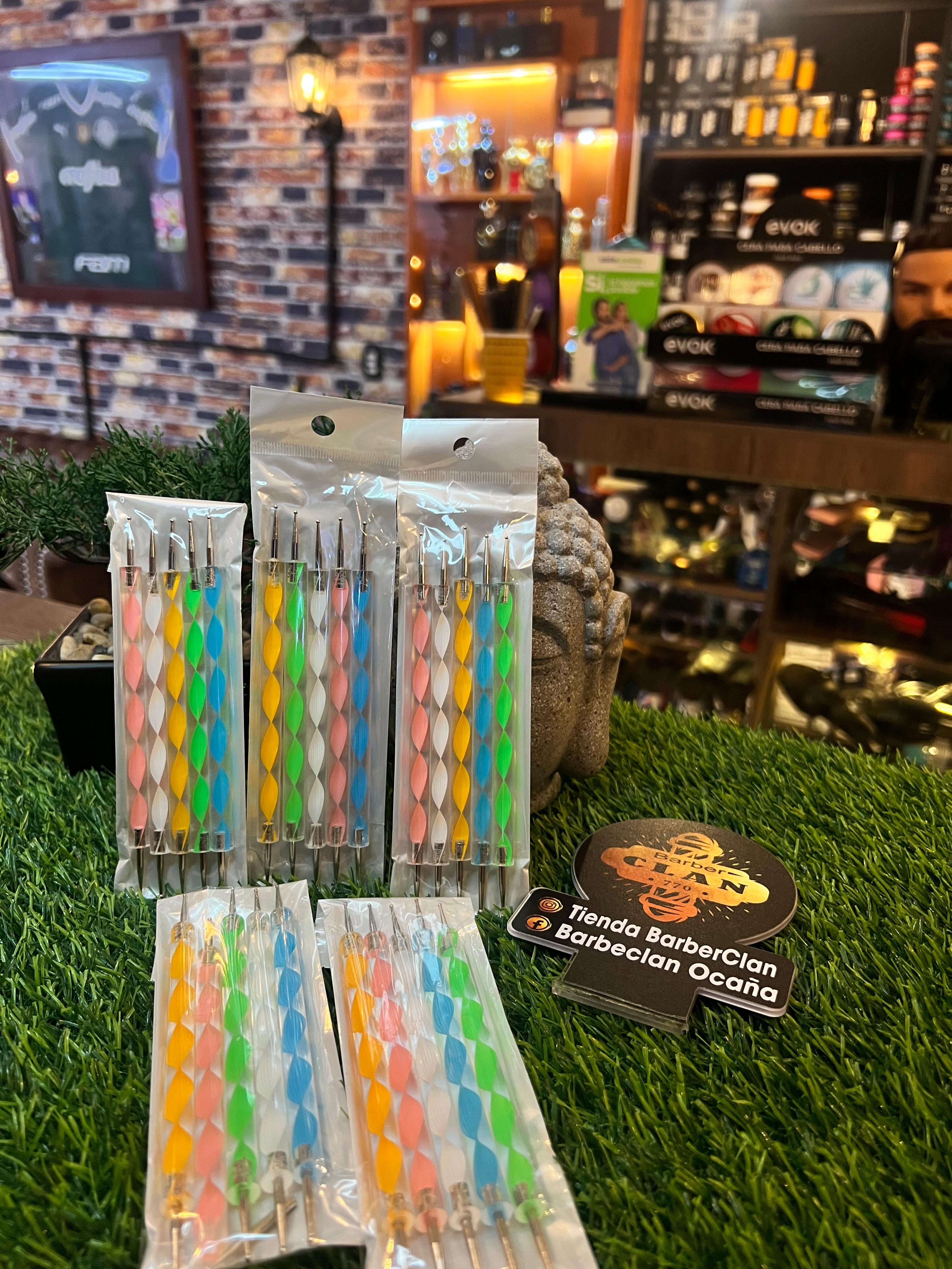 KIT DE PUNZONES UÑAS 5PCS. CHINA MANICURE Y PEDICURE UÑAS 7705641231785 - Tienda Barber Clan