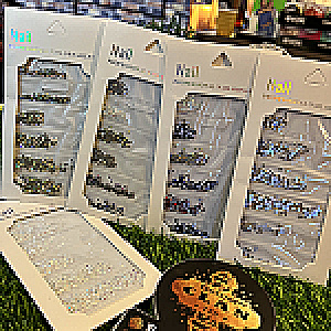 KIT PIEDRERIA DECORACION PARA UÑAS MANICURE Y PEDICURE UÑAS 7701200001325 - Tienda Barber Clan