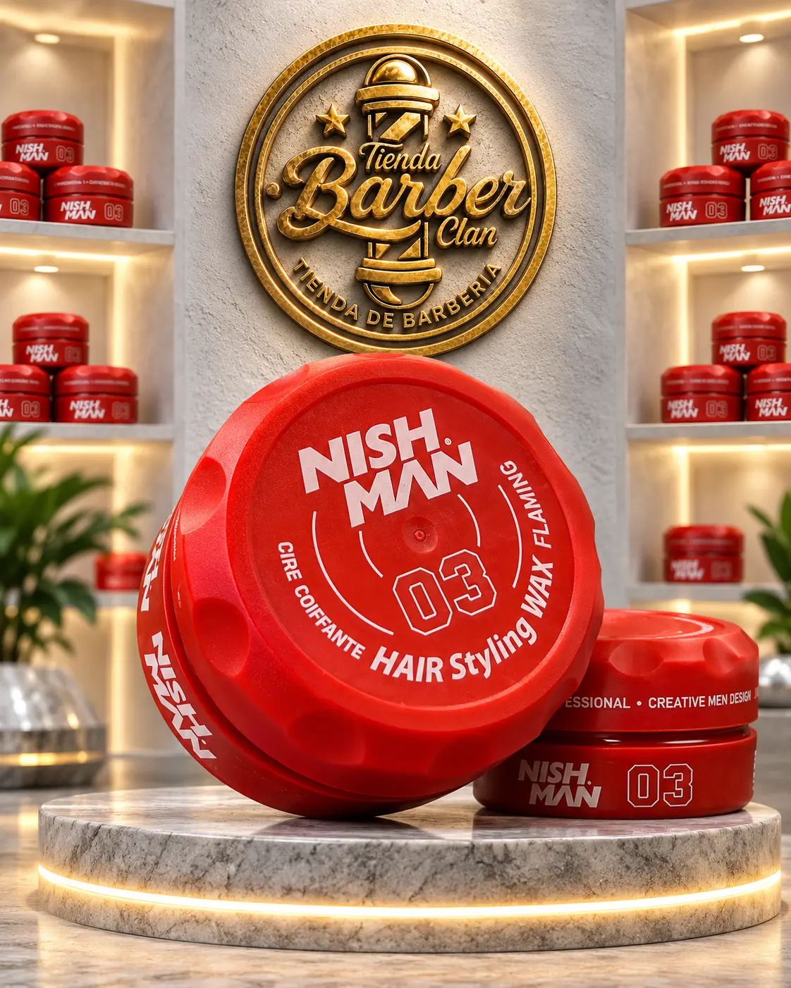 CERA NISHMAN 03 30ML NISHMAN CERAS 8682035084662 - Tienda Barber Clan