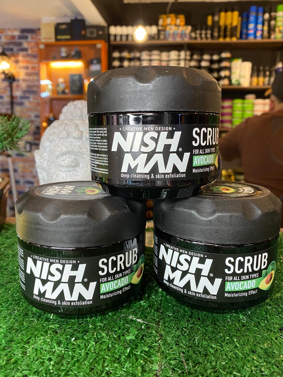 EXFOLIANTE DE AGUACATE 300ML NISHMAN EXFOLIANTES 8682035086017 - Tienda Barber Clan