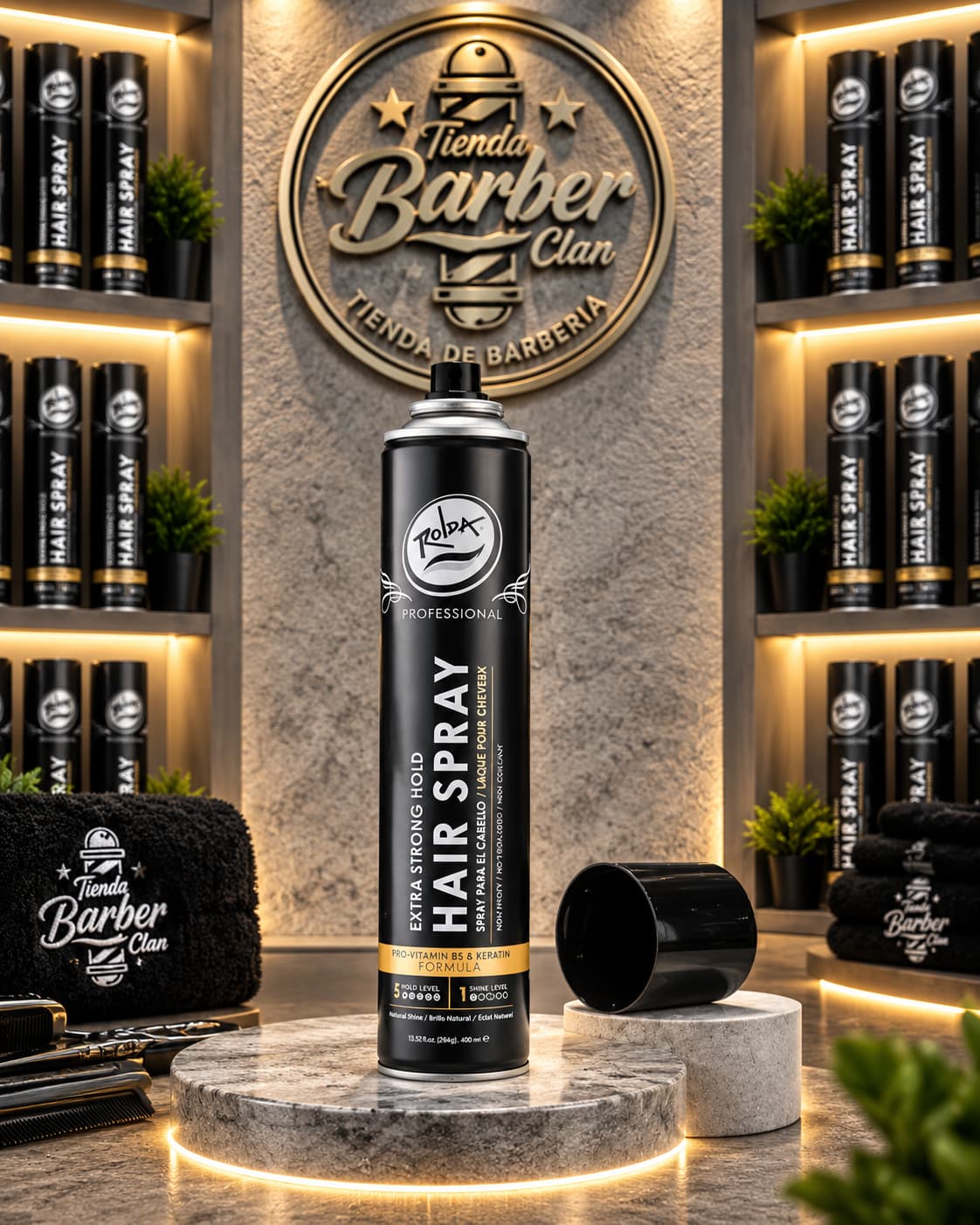 LACA ROLDA 400ML ROLDA LACAS 7708457895325 - Tienda Barber Clan