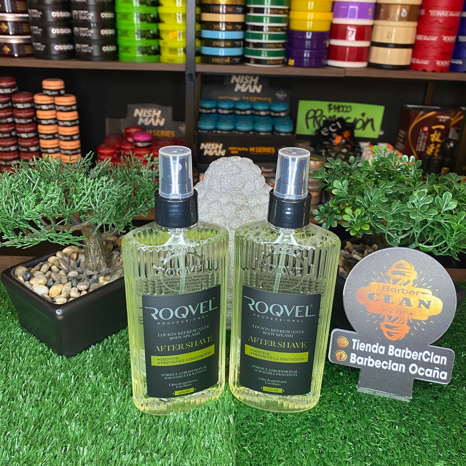 AFTER SHAVE ROQVEL ROQVEL AFTER SHAVE 781100188187 - Tienda Barber Clan
