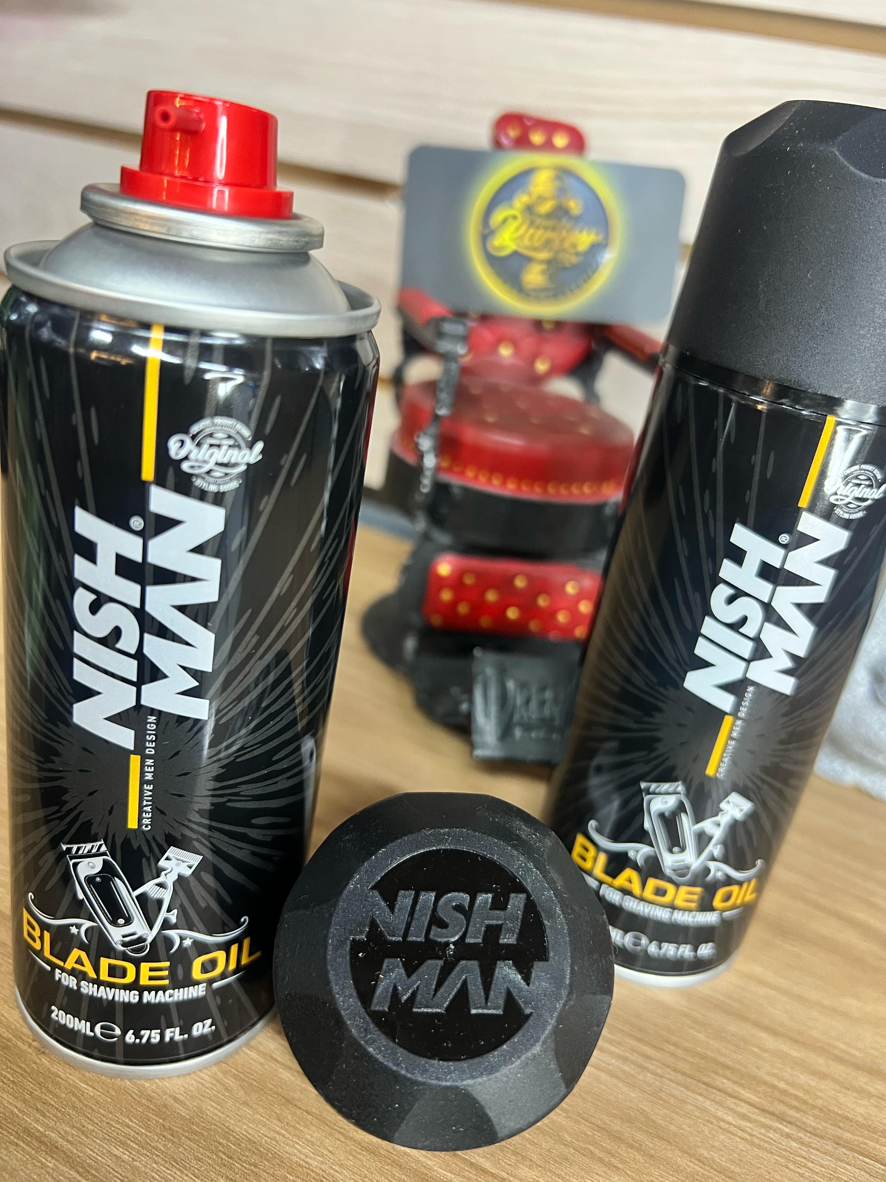 LUBRICANTE BLADE OIL NISHMAN 200 ML NISHMAN 8682035089100 - Tienda Barber Clan