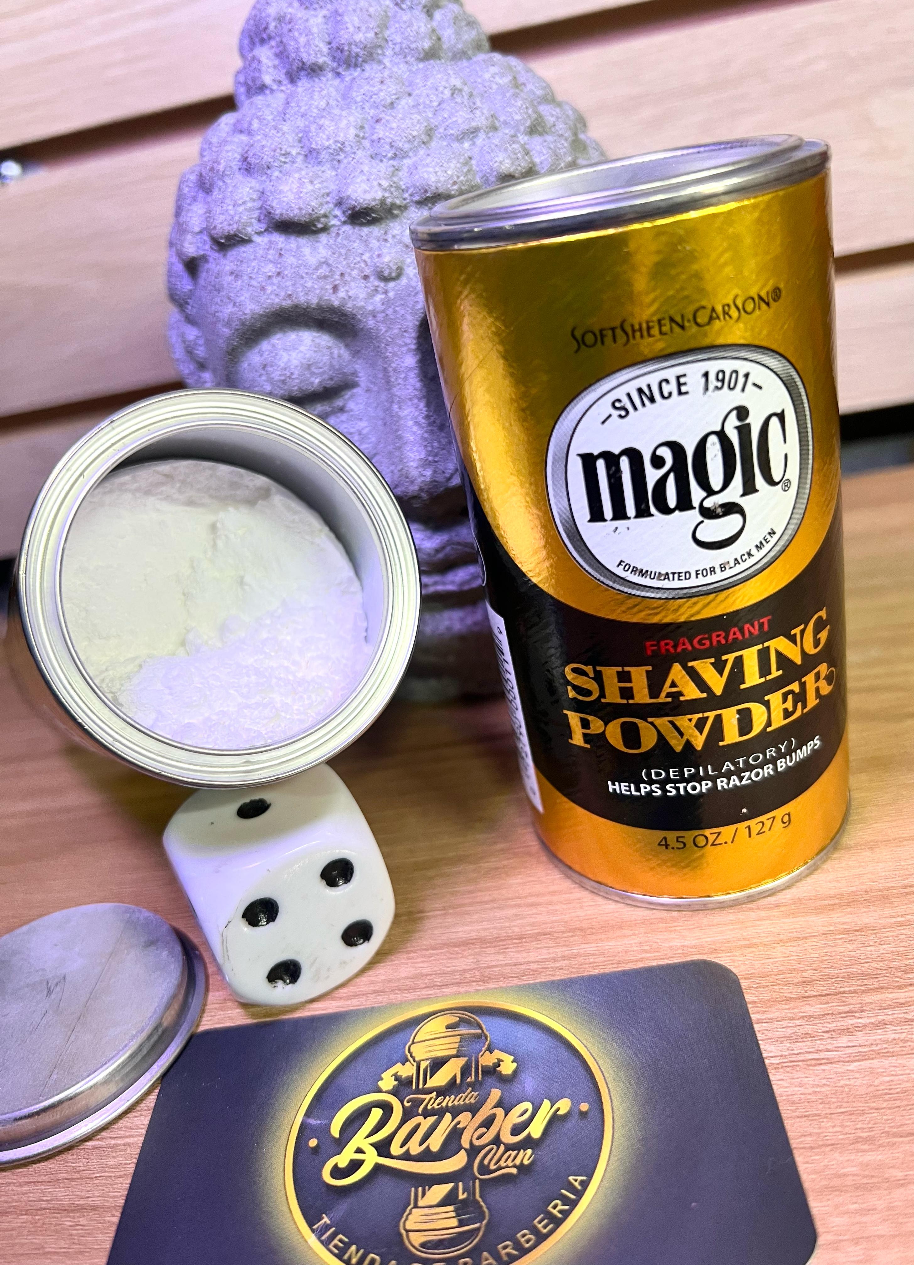 MAGIC POLVO PARA DEPILAR SUAVE DORADO DEPILACION 072790000119 - Tienda Barber Clan
