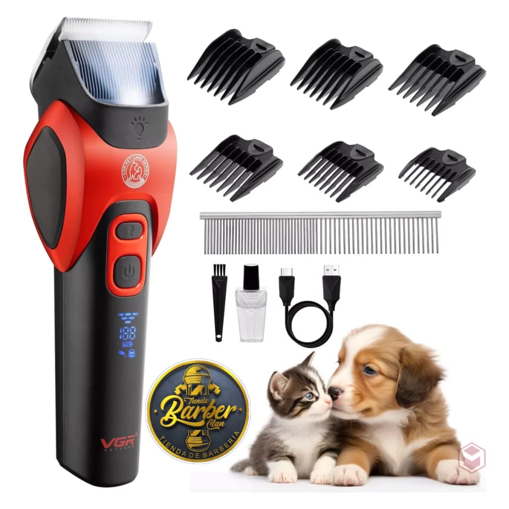 MAQUINA CANINA VGR- 208 CUIDADO CANINO MAQ--DEF-6096 - Tienda Barber Clan
