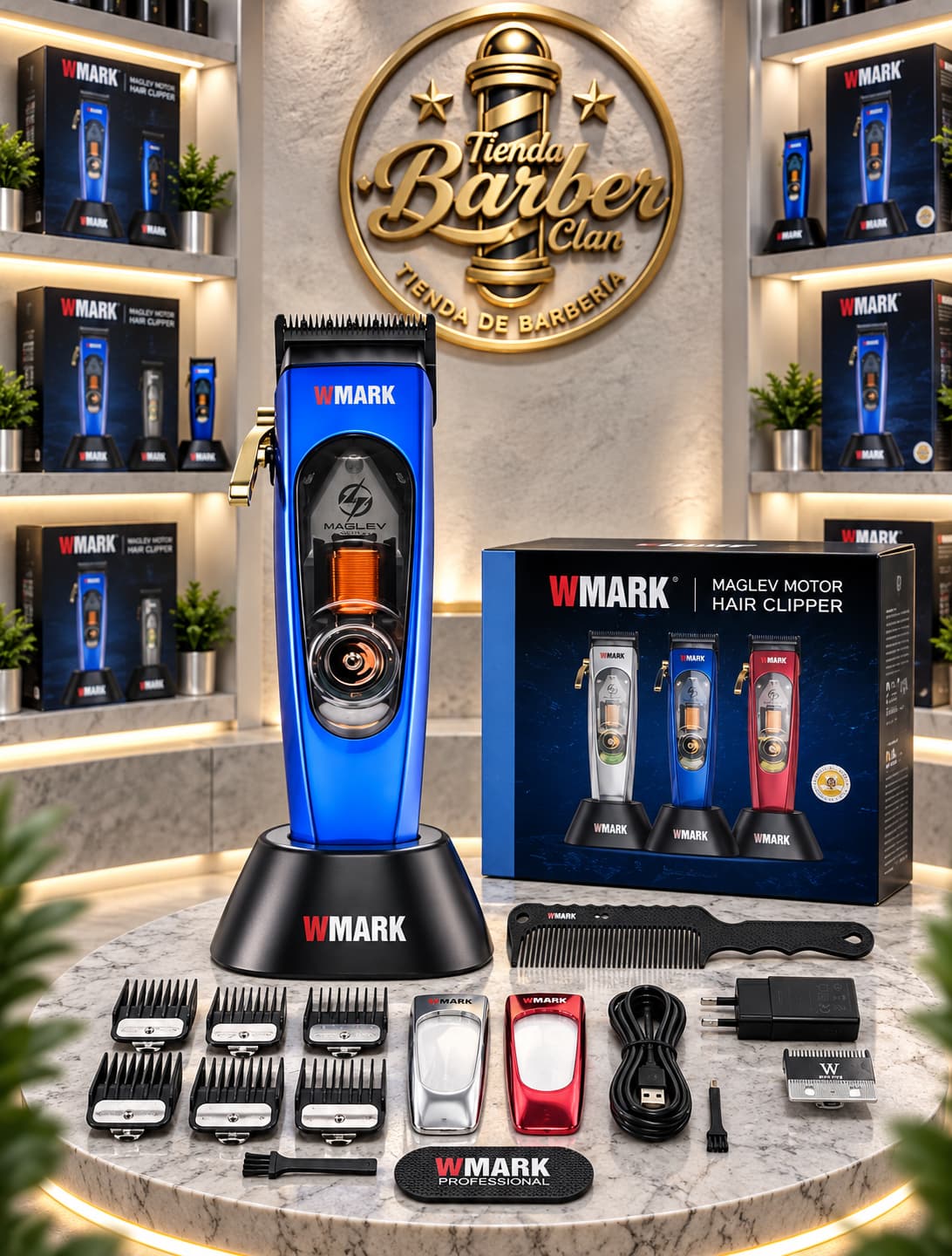 MAQUINA DE CORTE WMARK NG 9004 WMARK MAQUINAS DE CORTE 6971196416255 - Tienda Barber Clan