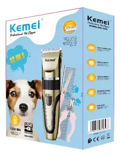 MAQUINA KM-1056 CUIDADO CANINO MAQ--DEF-6146 - Tienda Barber Clan