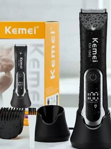 MAQUINA PATILLERA KEMEI 1845 KEMEI MAQUINAS PATILLERAS 6955549318458 - Tienda Barber Clan