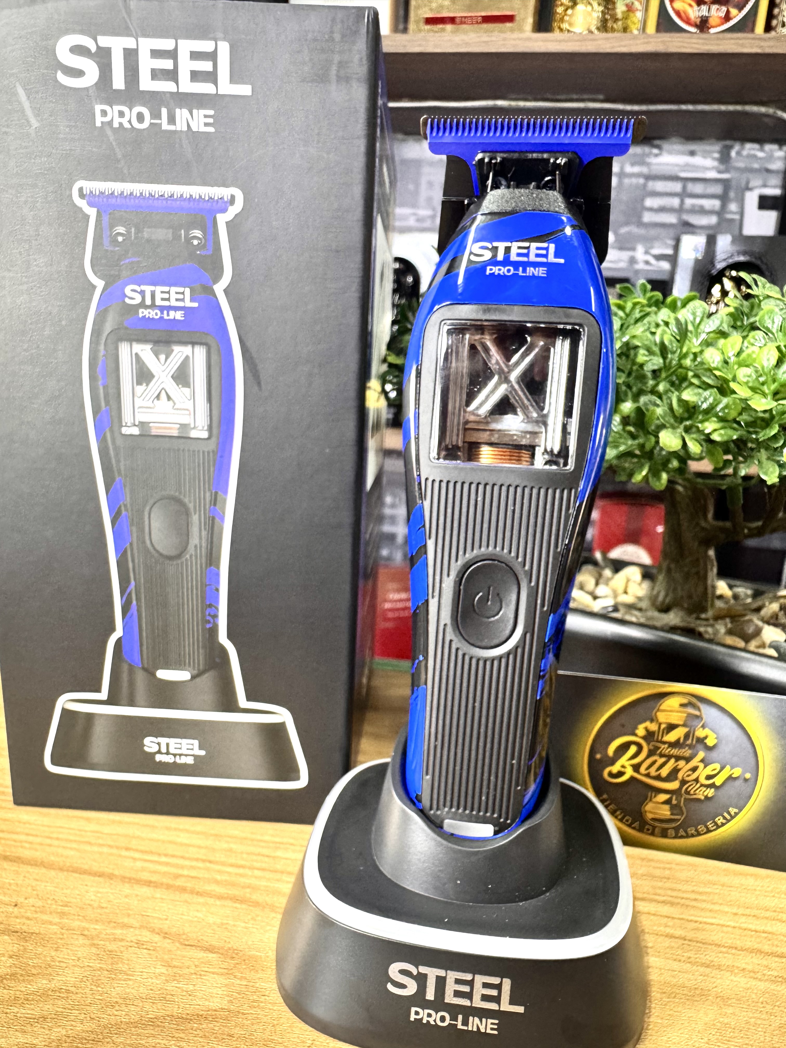 MAQUINA PATILLERA STEEL PRO LINE STEEL MAQUINAS PATILLERAS 00093084 - Tienda Barber Clan