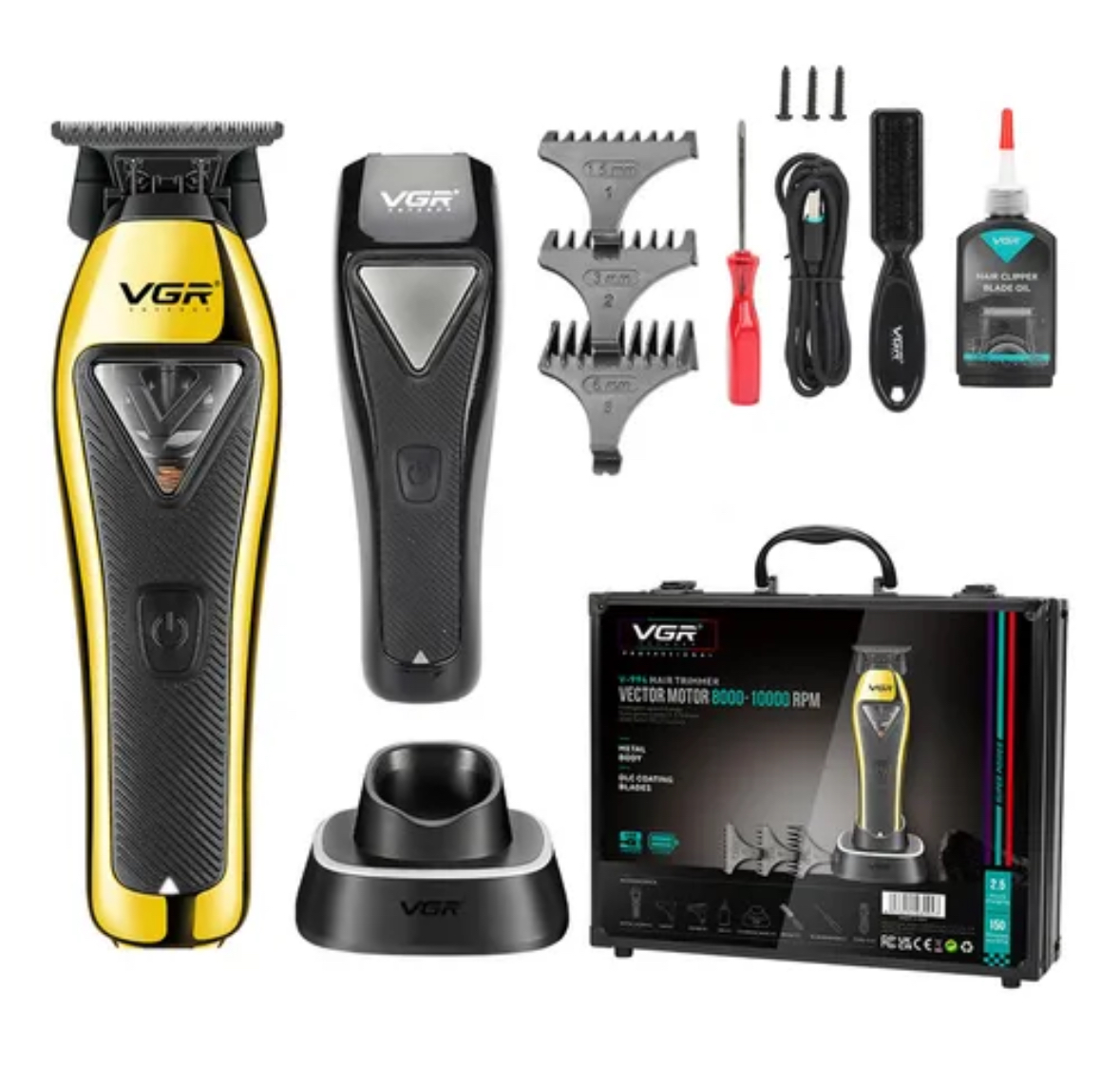 MAQUINA PATILLERA VGR 994 VGR MAQUINAS PATILLERAS 6973224089943 - Tienda Barber Clan