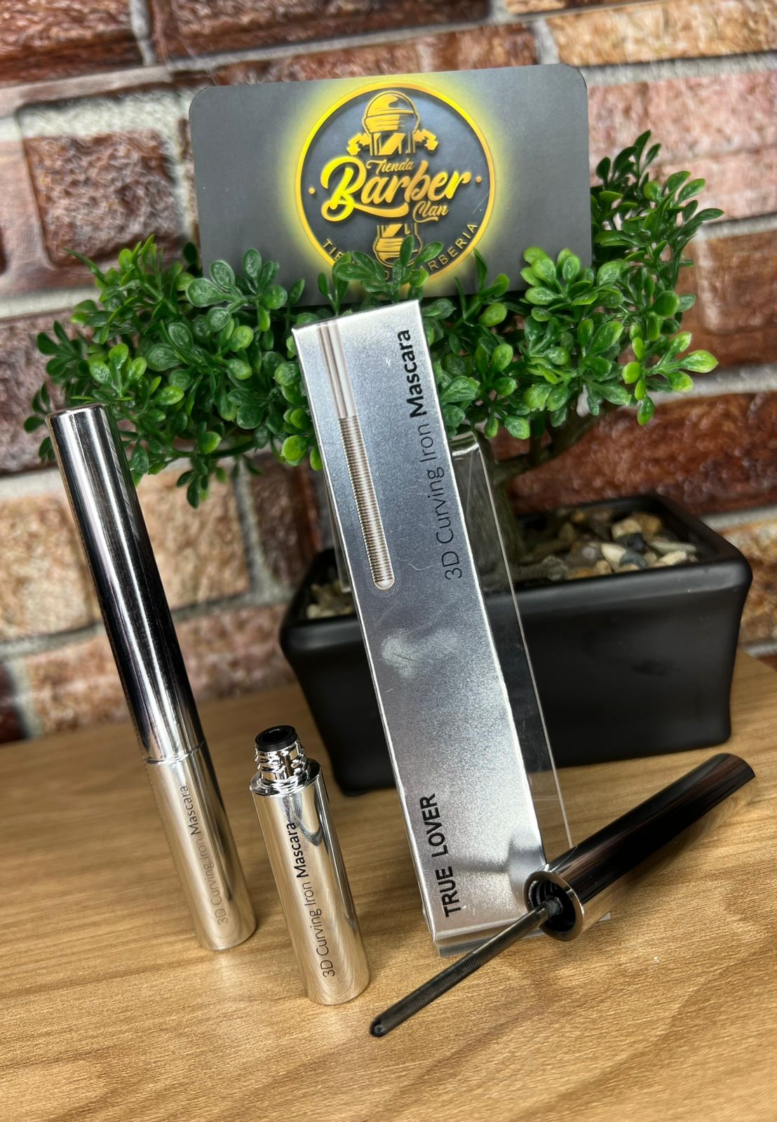 MASCARA DE PESTAÑAS ACERO 3D NEGRO TRUE LOVER MAQUILLAJE 6971626275803 - Tienda Barber Clan
