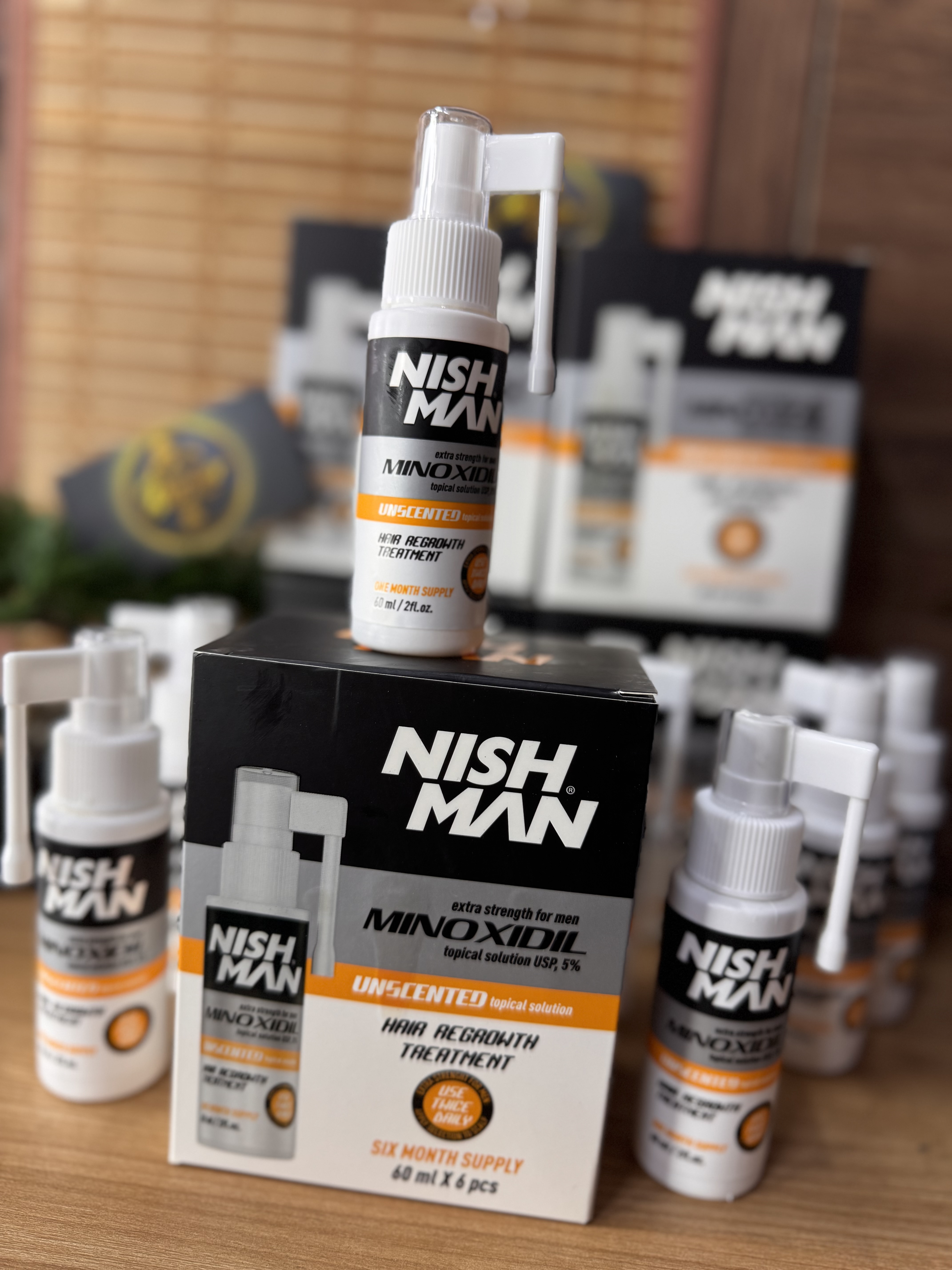 MINOXIDIL NISHMAN 5% NISHMAN MINOXIDIL ,CRECIMIENTO 8684736670793 - Tienda Barber Clan