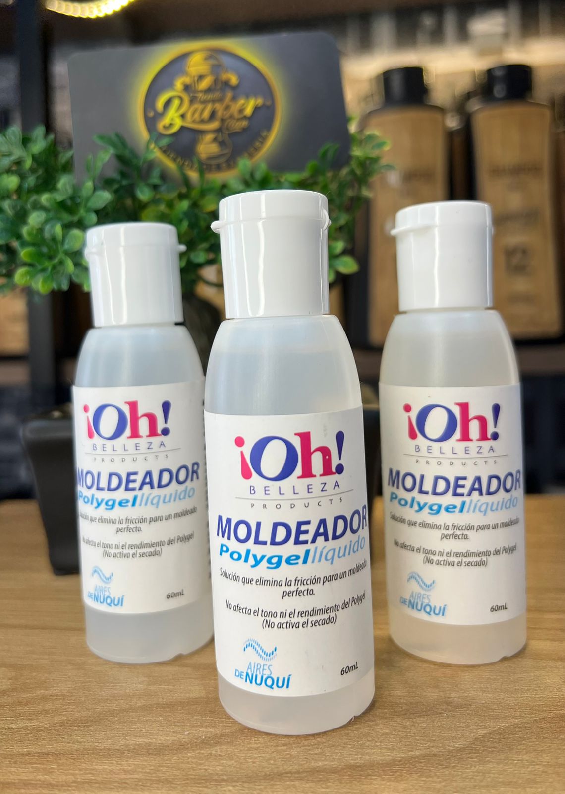MOLDEADOR DE POLY X 60ML OH BELLEZA MANICURE Y PEDICURE UÑAS 7708965223672 - Tienda Barber Clan