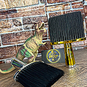 MOPA SACUDIDORA CROMADA MAJESTIC CEPILLOS SACUDIDORES 468853 - Tienda Barber Clan