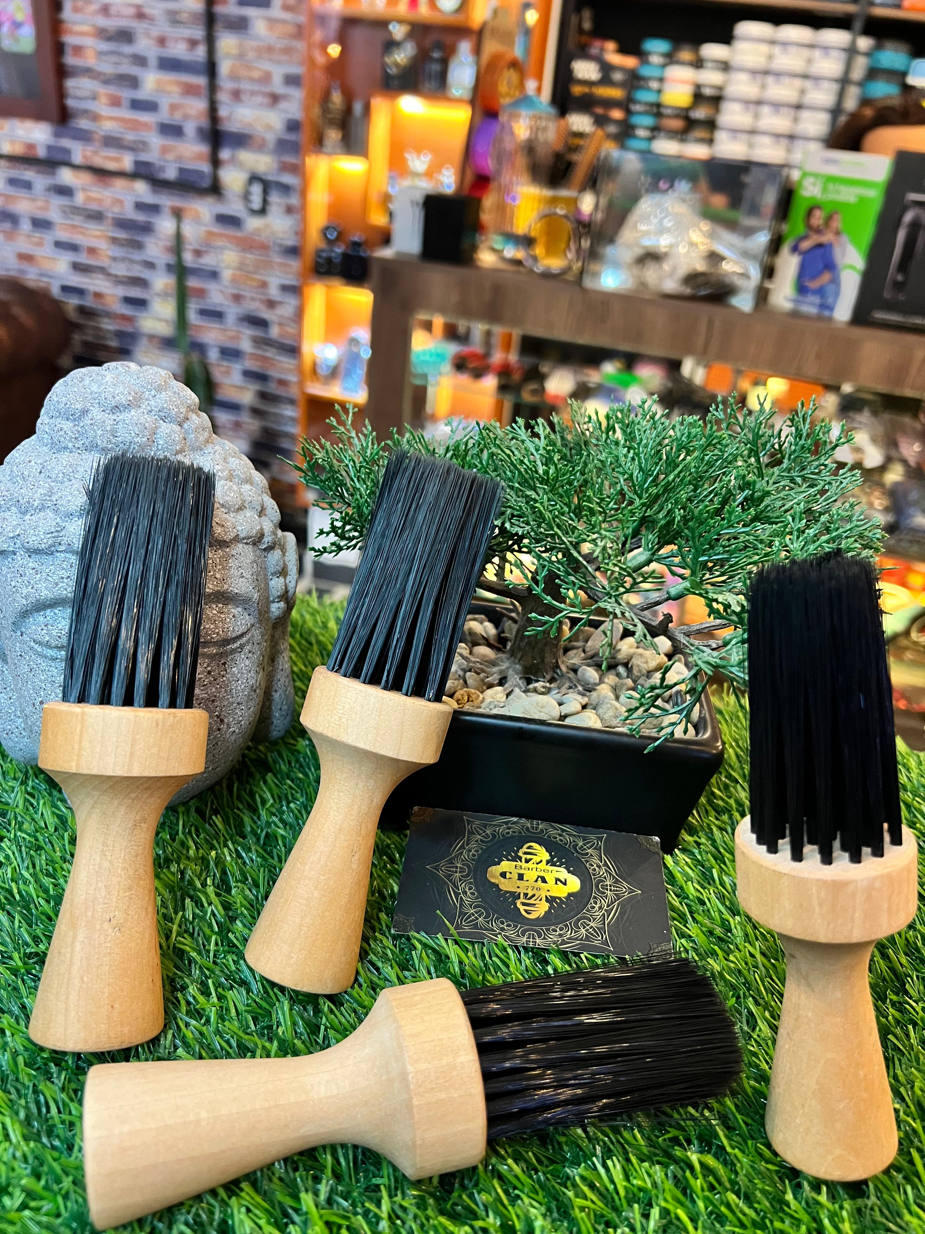 MOPA SACUDIDORA MANGO MADERA MOPAS BROCHA SACUDIDORA 901074 - Tienda Barber Clan