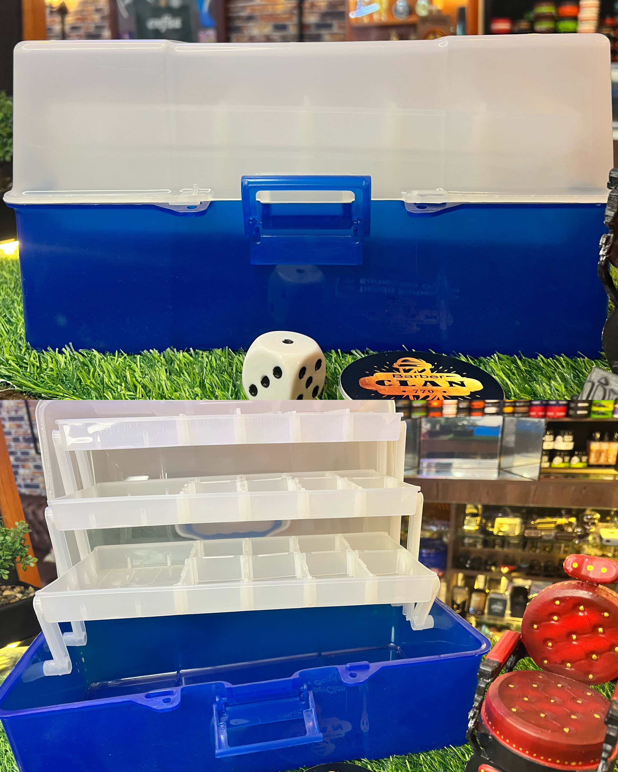 ORGANIZADOR (NECESER )PLASTICO GRANDE BOLSOS Y MALETAS ORG--DEF-6293 - Tienda Barber Clan