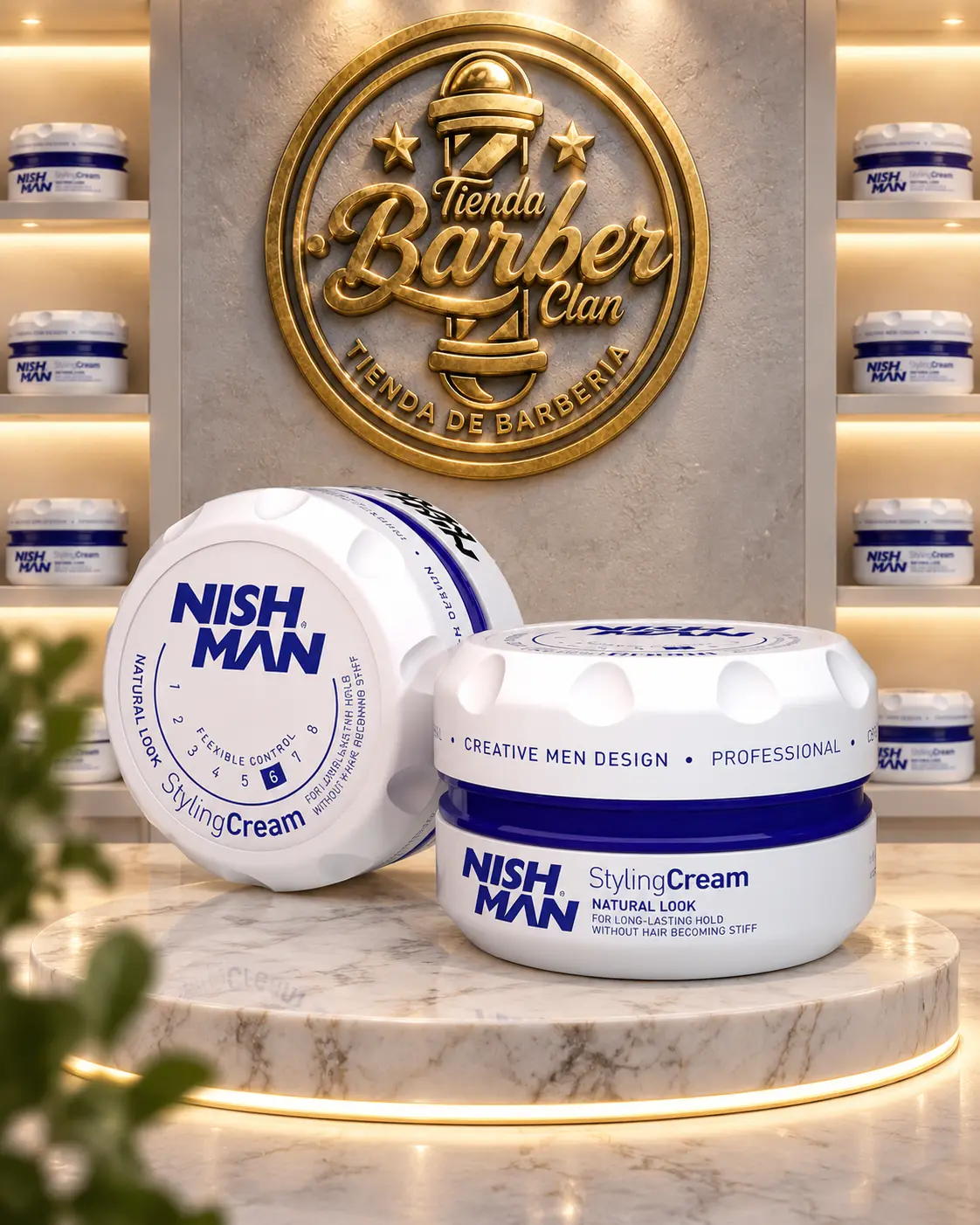 GEL CREMA NISHMAN N6 - 150 ML NISHMAN CREMA DE PEINAR 8682035088530 - Tienda Barber Clan