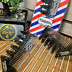 PEINILLA BABYLISS CARBONO X 3 DORADA PEINESPEINILLAS PEI--DEF-6341 - Tienda Barber Clan