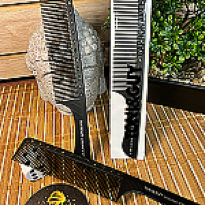 PEINILLA PLANCHA CARBONO MED TONI & GUY PEINESPEINILLAS 06818 - Tienda Barber Clan