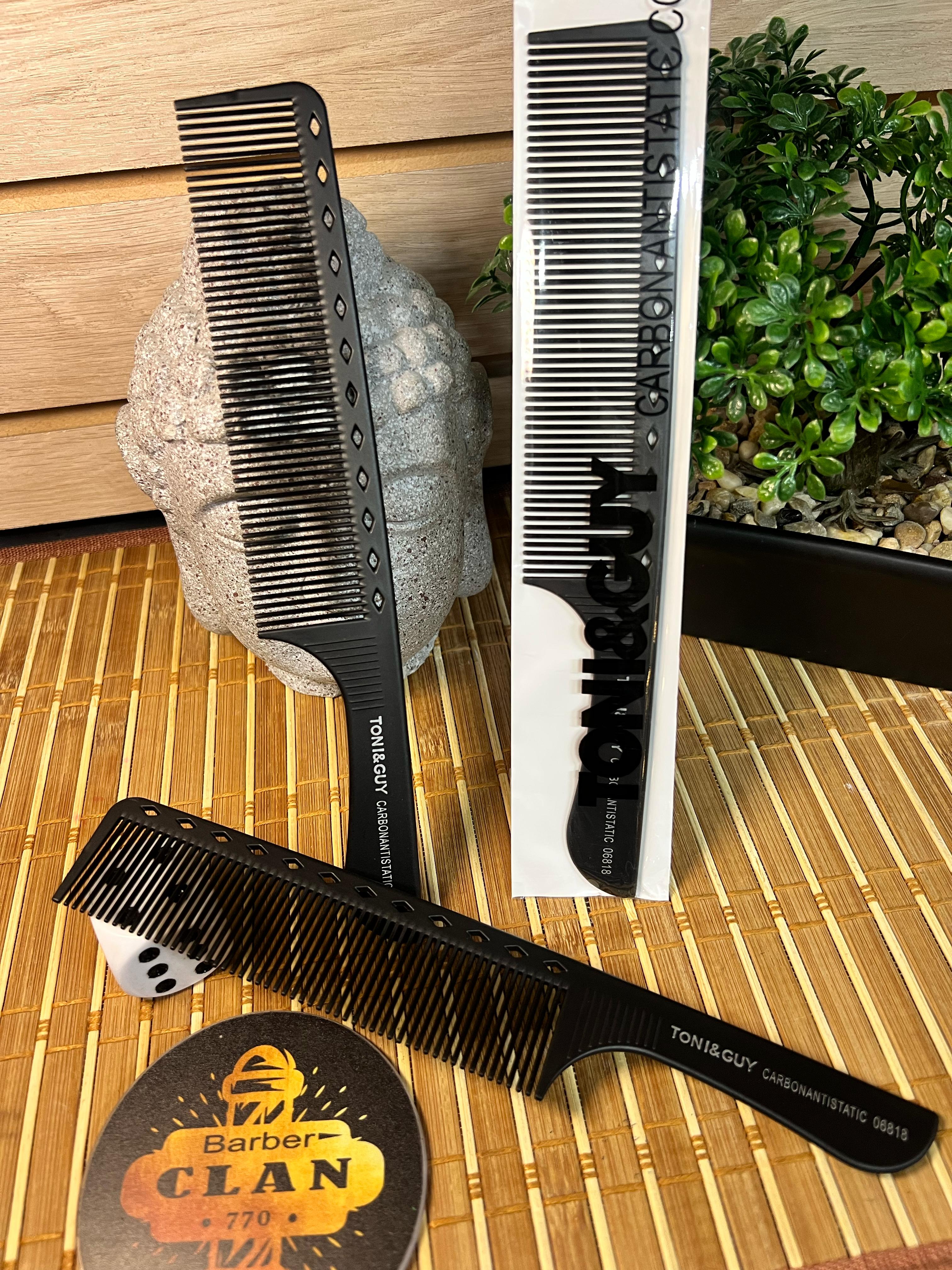 PEINILLA PLANCHA CARBONO MED TONI & GUY PEINES PEINILLAS 06818 - Tienda Barber Clan