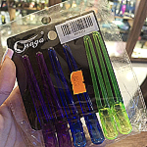 PINZA COCODRILO COLORES X6 ACCESORIOS de cabello , PEINADOS 7702024080855 - Tienda Barber Clan