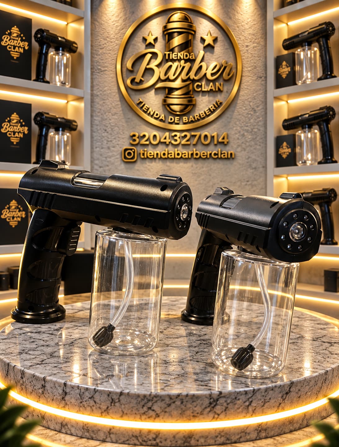 PISTOLA PULVERIZADORA K7 K7 ,DESINFECTANTE Y LUBRICANTES DE MAQUINAS 78659667 - Tienda Barber Clan