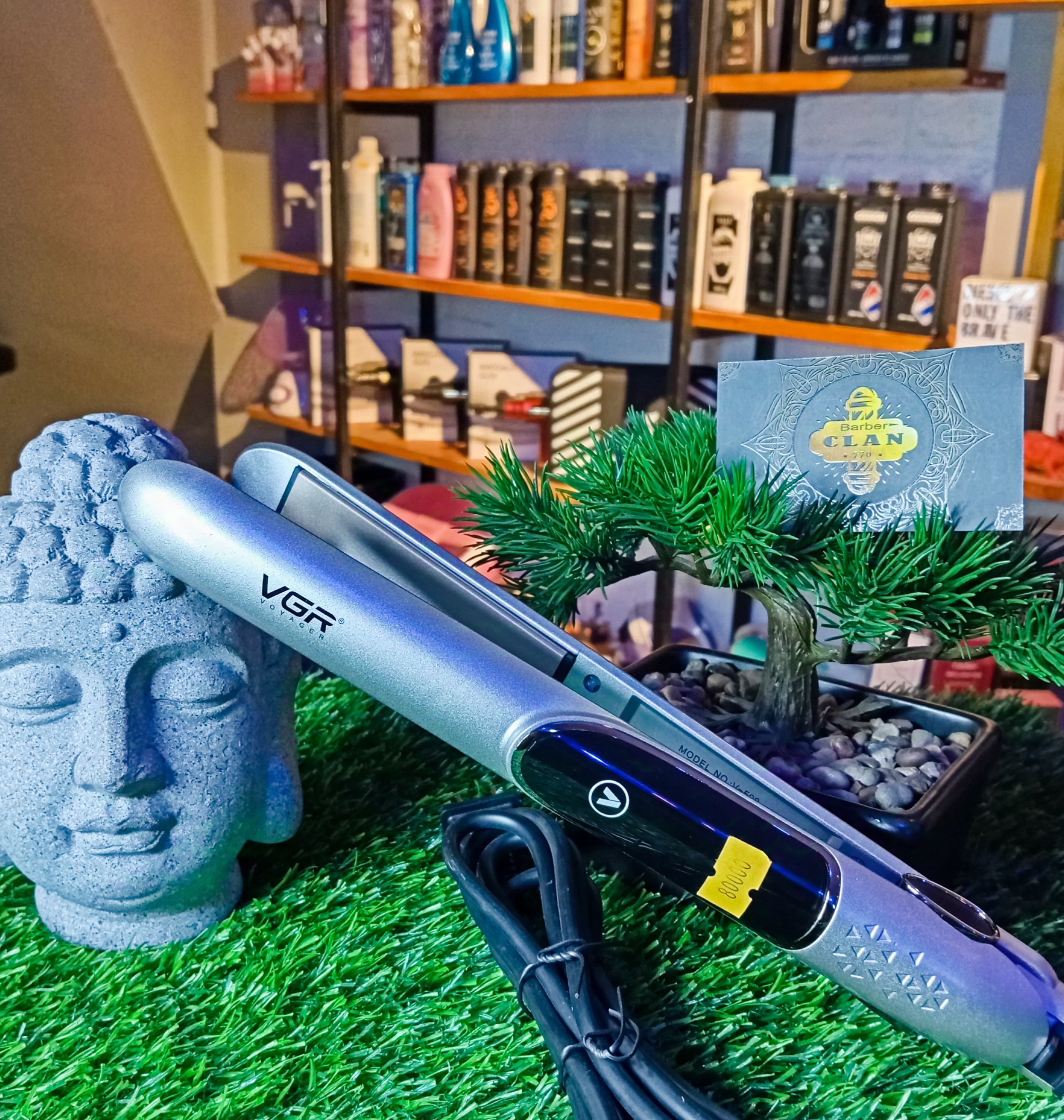 PLANCHA PARA CABELLO VGR 509 PLA--DEF-6467 - Tienda Barber Clan