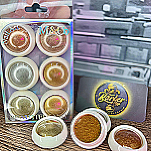 POLVO ESPEJO X 6 REF 243 MANICURE Y PEDICURE UÑAS 7702025417254 - Tienda Barber Clan
