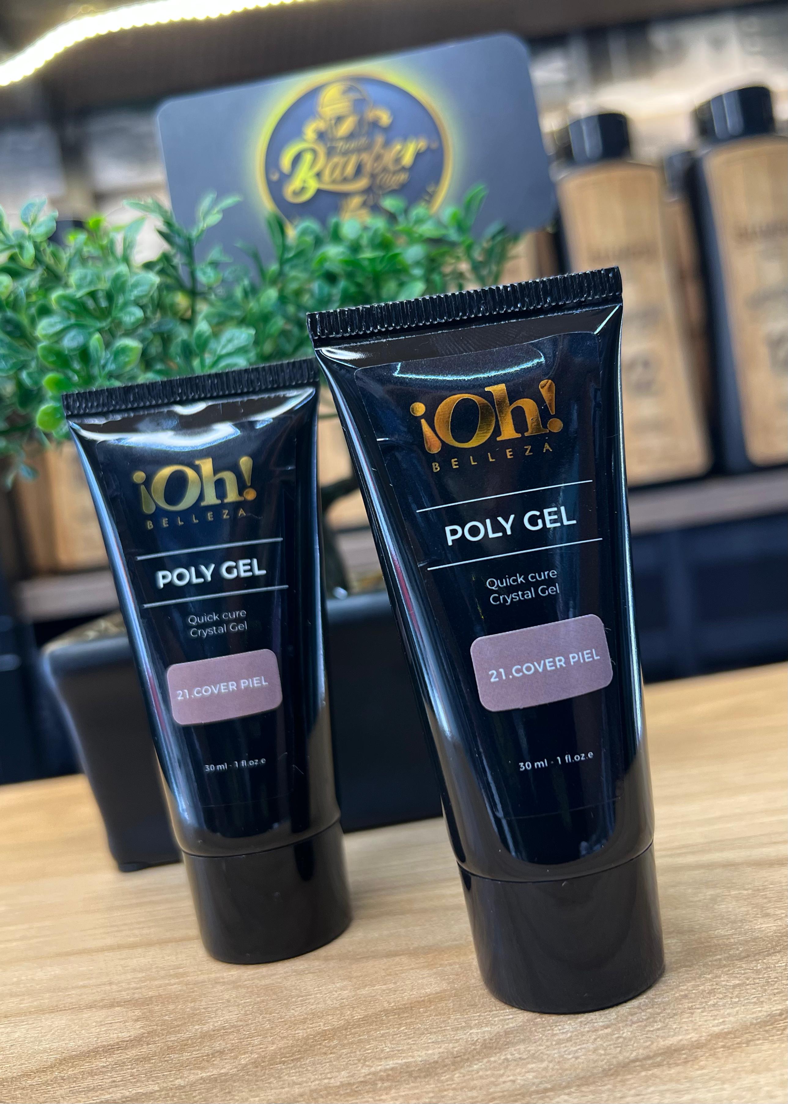 POLY GEL X 30ML COVER PIEL MANICURE Y PEDICURE UÑAS 240405 - Tienda Barber Clan