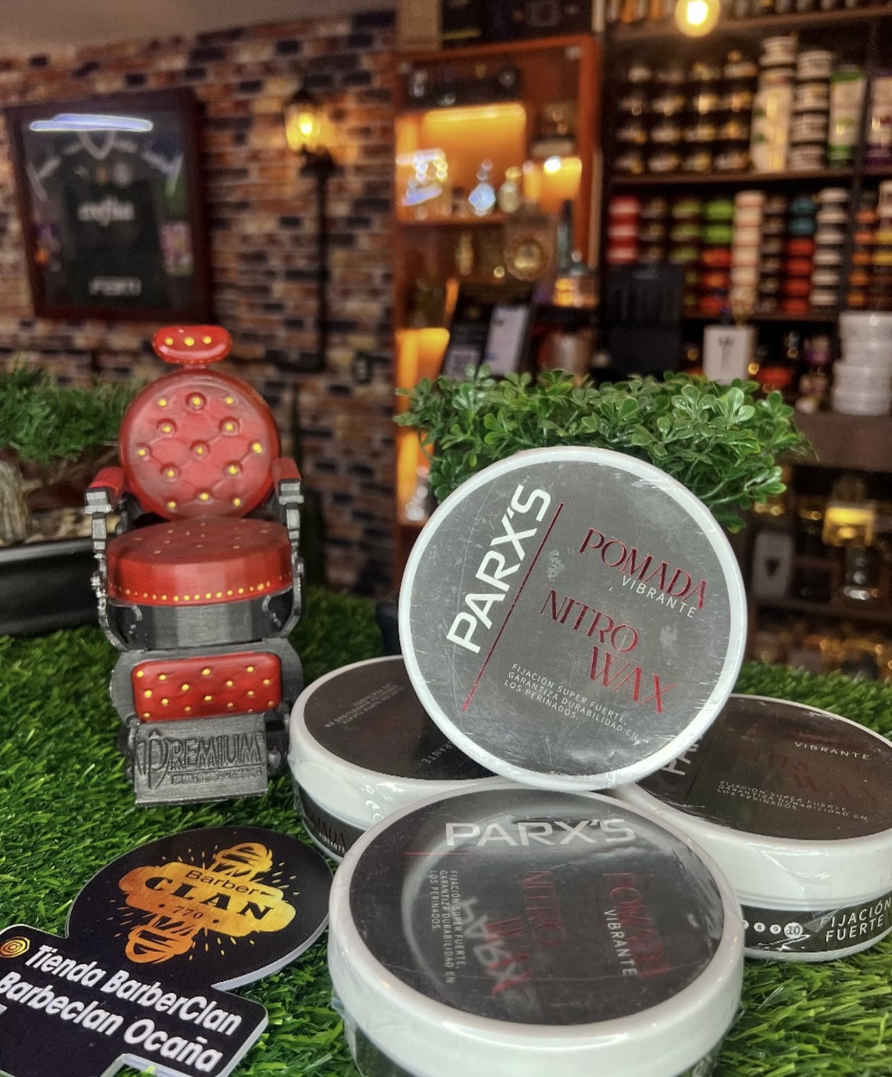 POMADA NITRO WAX PARKS 135 GR PARXS CERAS 7707710963184 - Tienda Barber Clan