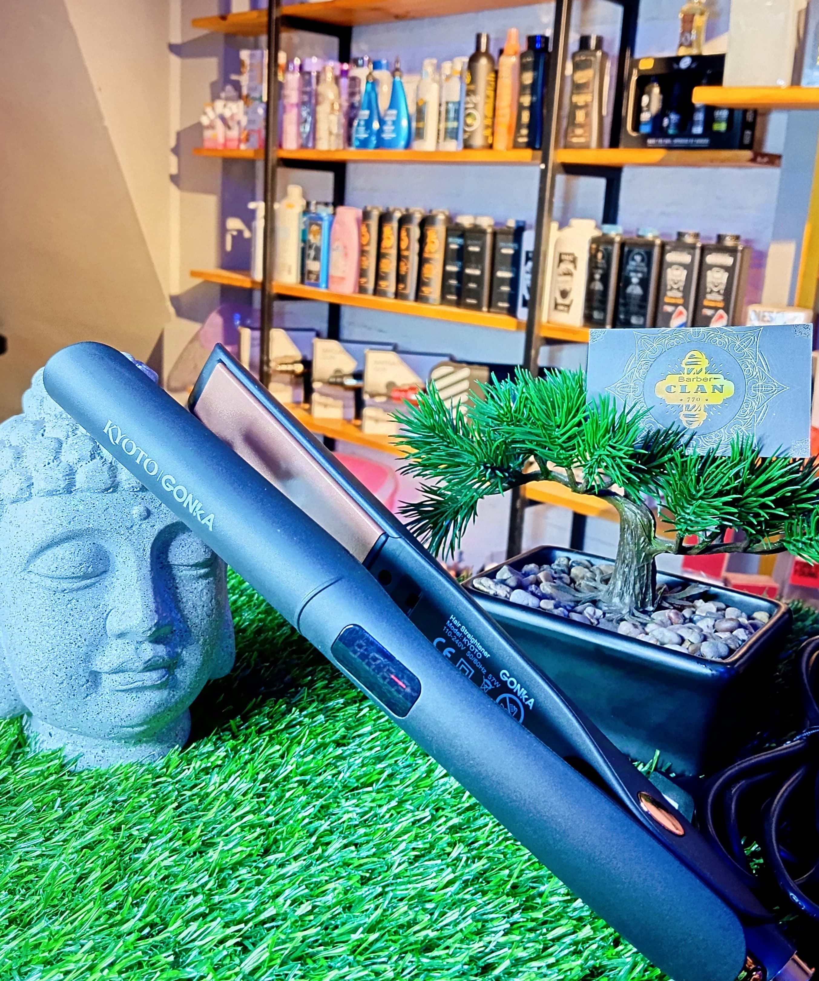 PLANCHA PROFESIONAL 250 C - KYOTO PLANCHAS PLA--DEF-6522 - Tienda Barber Clan