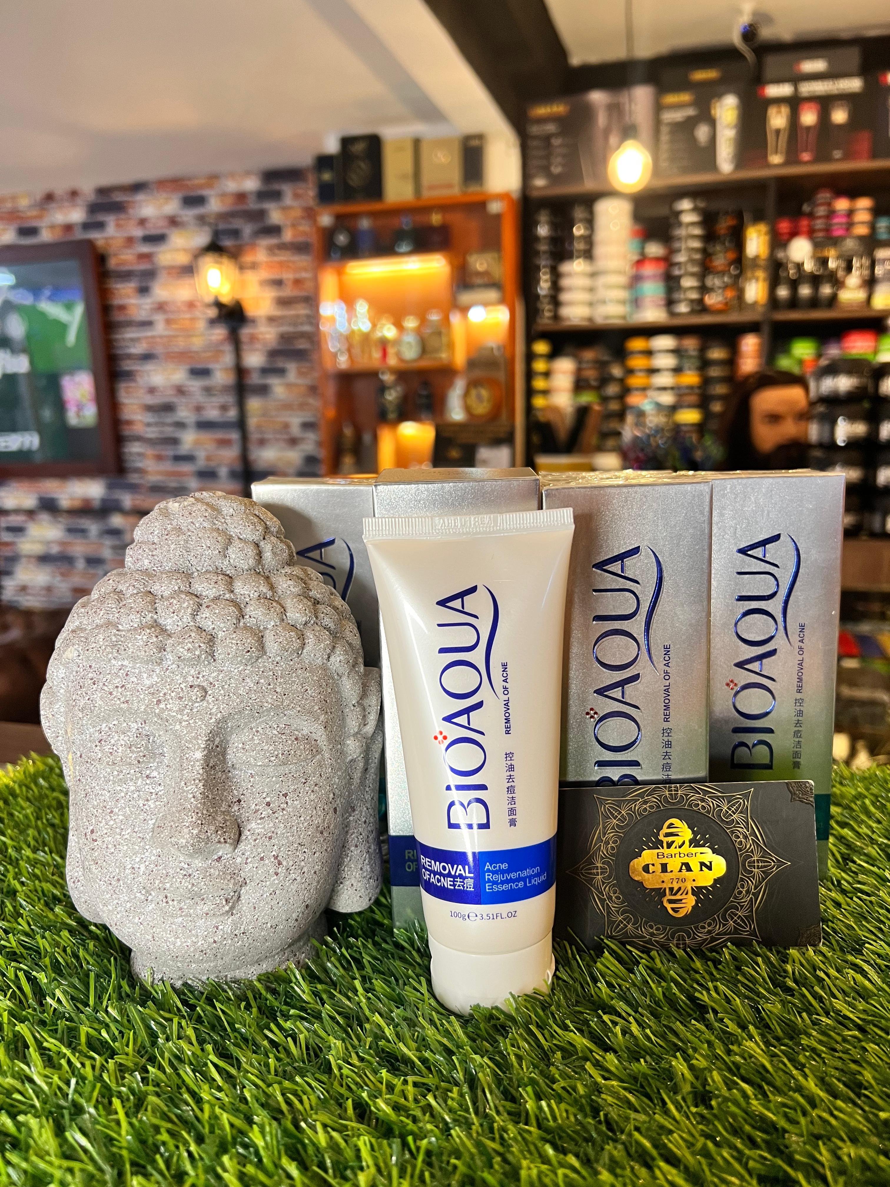 REMOVEDOR DE ACNE BIOAQUA 100ML FACIAL 90780702 - Tienda Barber Clan
