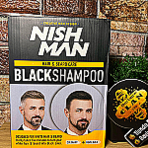 SHAMPOO BLACK NISHMAN NISHMAN SHAMPOO Y CUIDADO DE EL CABELLO 8682035085560 - Tienda Barber Clan