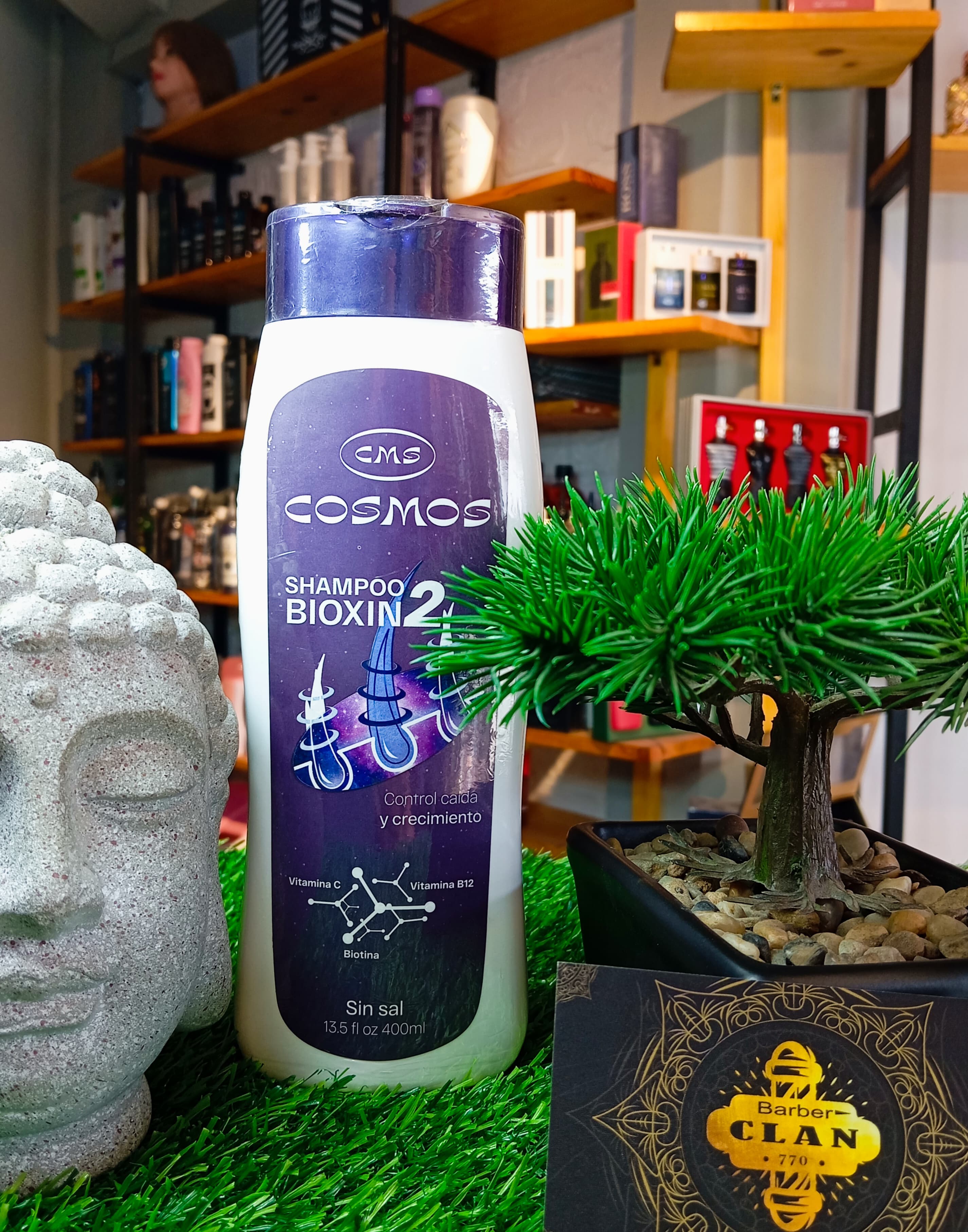 SHAMPOO CONTROL CAIDA Y CRECIMIENTO CMS COSMOS (BIOXIN 2) COSMOS SHAMPOO Y CUIDADO DE EL CABELLO 7708605838563 - Tienda Barber Clan