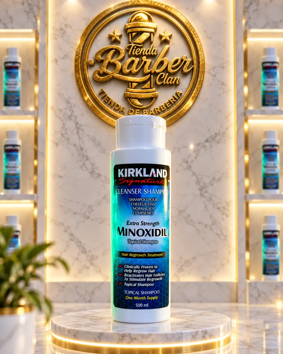 SHAMPOO KIRKLAND KIRKLAND SHAMPOO Y CUIDADO DE EL CABELLO 019884 - Tienda Barber Clan