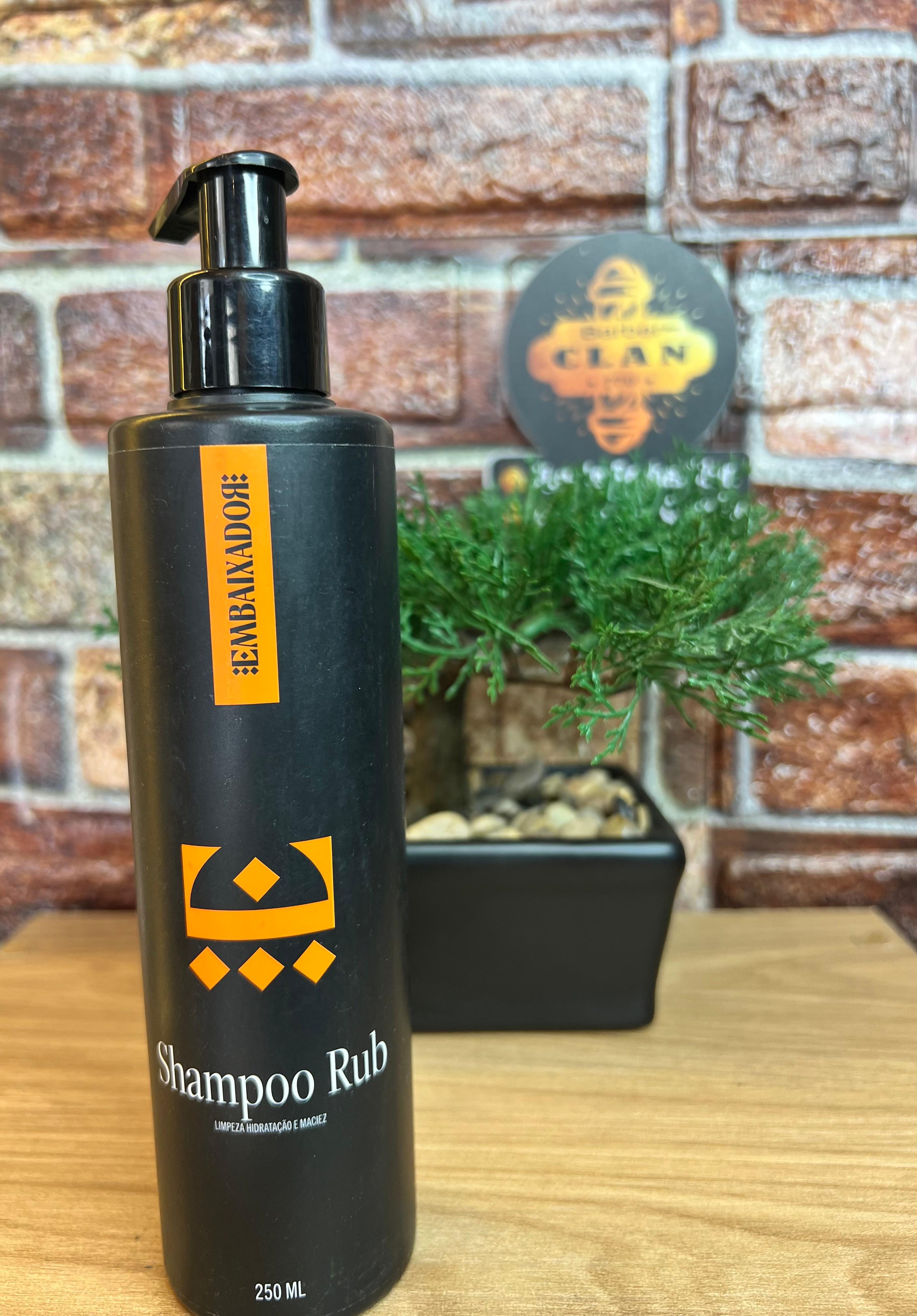 SHAMPOO RUB .E 250ML SHAMPOO Y CUIDADO DE EL CABELLO 7898721200389 - Tienda Barber Clan