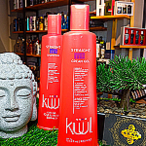 SHAMPPO KUUL EFECTO LISO - FRIZZ ROJO KUUL SHAMPOO Y CUIDADO DE EL CABELLO 7501438363208 - Tienda Barber Clan