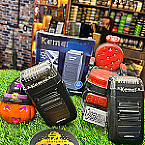 MAQUINA SHAVER KM-1102 KEMEI MAQUINAS SHAVER DE AFEITAR 6955549311022 - Tienda Barber Clan