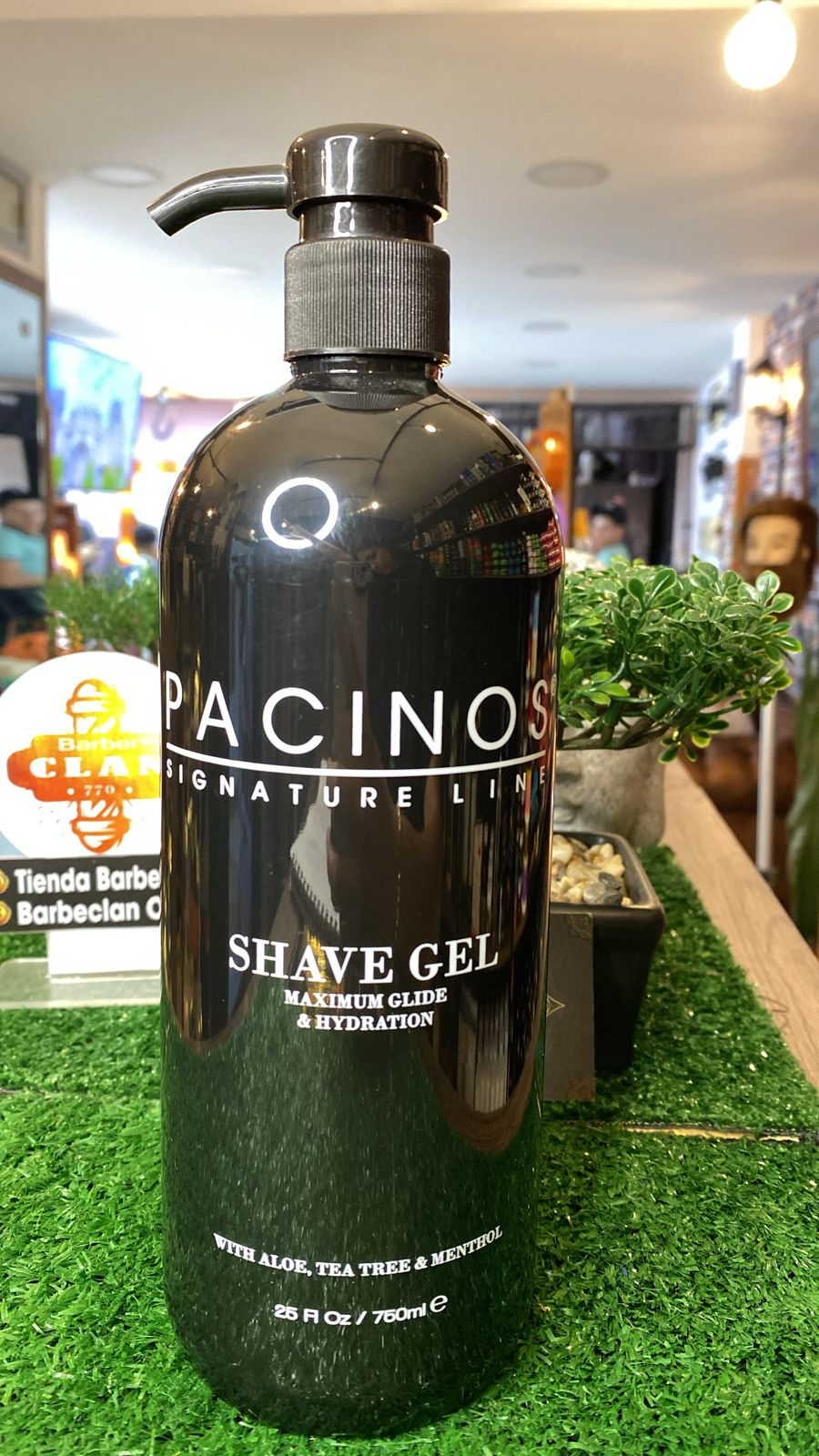 SHAVING GEL 750ML PACINOS PACINOS SHAVING GEL 850989007831 - Tienda Barber Clan