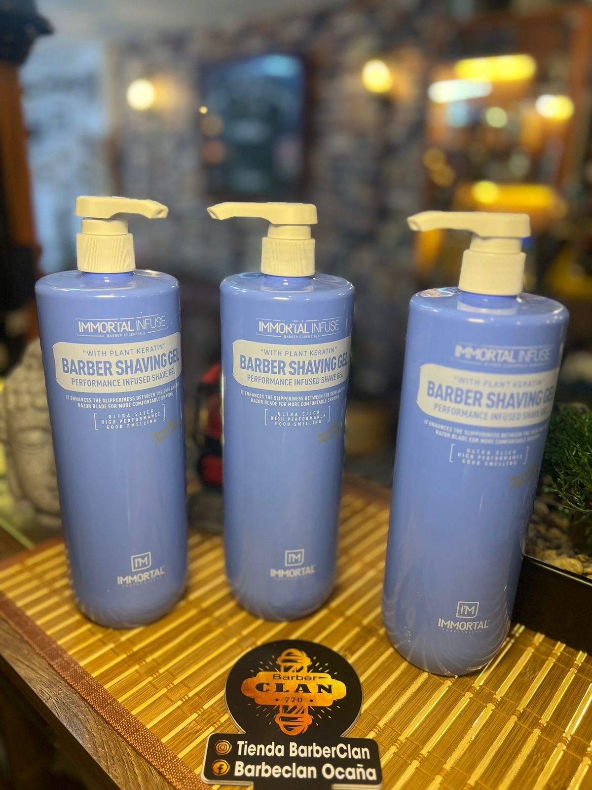 SHAVING GEL INMORTAL IMMORTAL SHAVING GEL 8682225555934 - Tienda Barber Clan