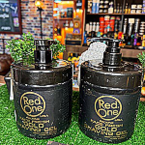 SHAVING GEL RED ONE 1000ML SHAVING GEL SHA--DEF-6654 - Tienda Barber Clan